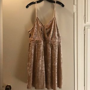 Cute velvet party dress